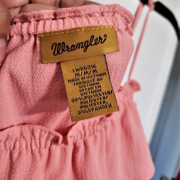 Wrangler Pink Off-Shoulder Blouse - Picture 8 of 9